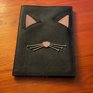 Kate Spade Black Passport Holder